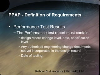 Ppap la | PPT