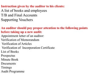 PPA principles of auditing | PPTX