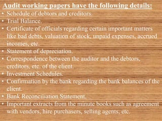 PPA principles of auditing | PPTX