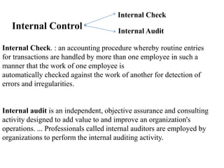PPA principles of auditing | PPTX