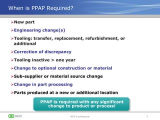 Ppap training ppt | PPT