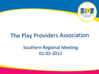 Southern Regional Meeting 01-02-2012 ,[object Object]