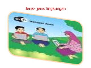 Jenis- jenis lingkungan
 