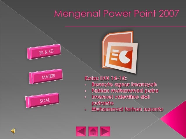 Cara Mengaktifkan Microsoft Power Point 2007