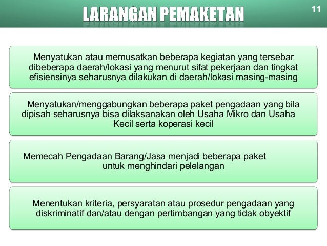 Persiapan Pengadaan Barang Jasa Pemerintah Bagian 1 Persiapan Pengadaan Barang Jasa Pemerintah Bagian 1