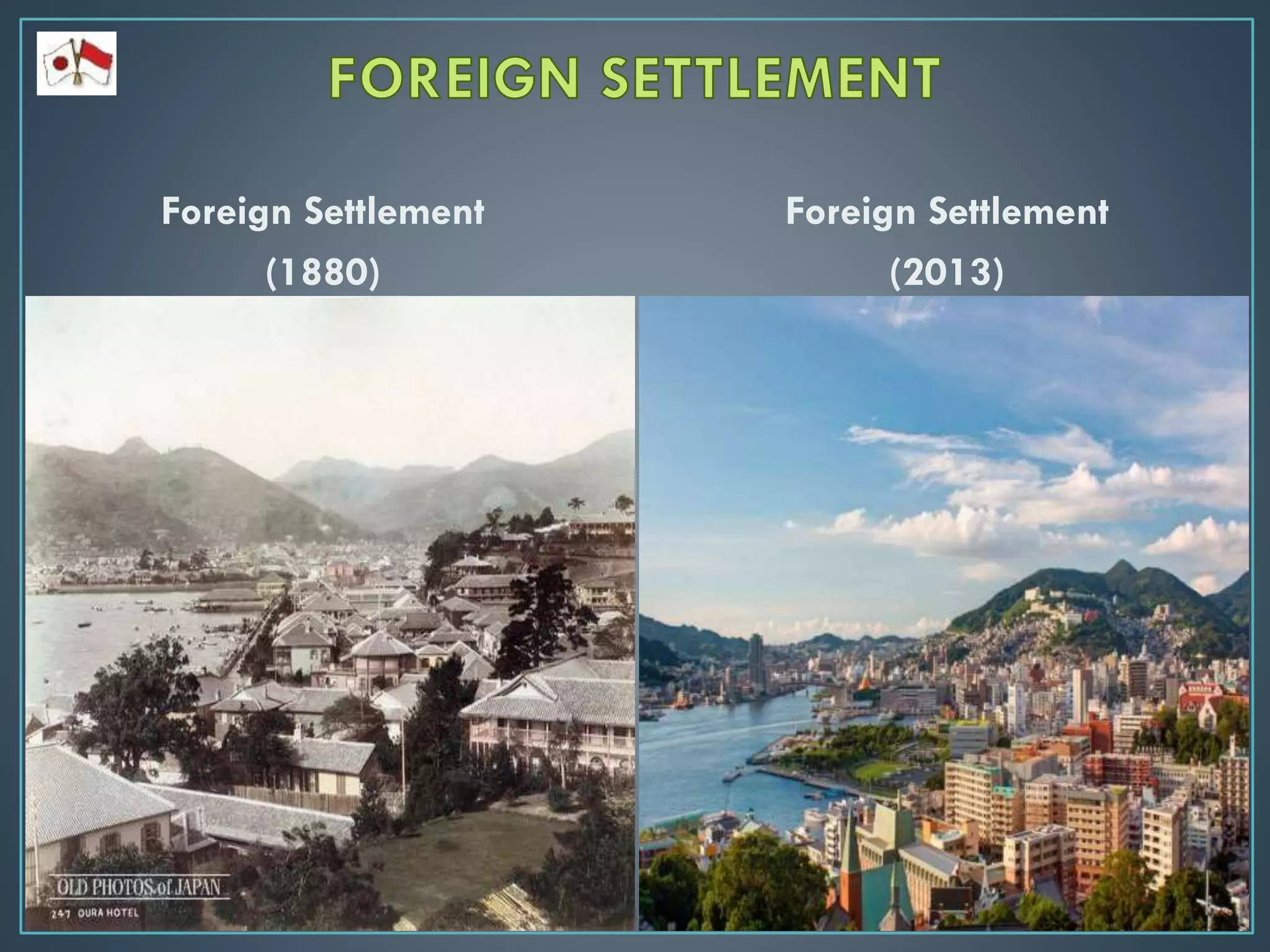 Foreign Settlement
(1880)
Foreign Settlement
(2013)