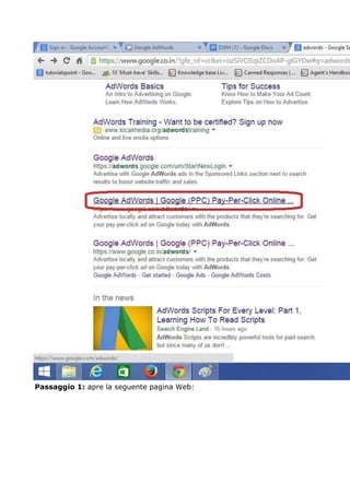 Passaggio 1: apre la seguente pagina Web:
 