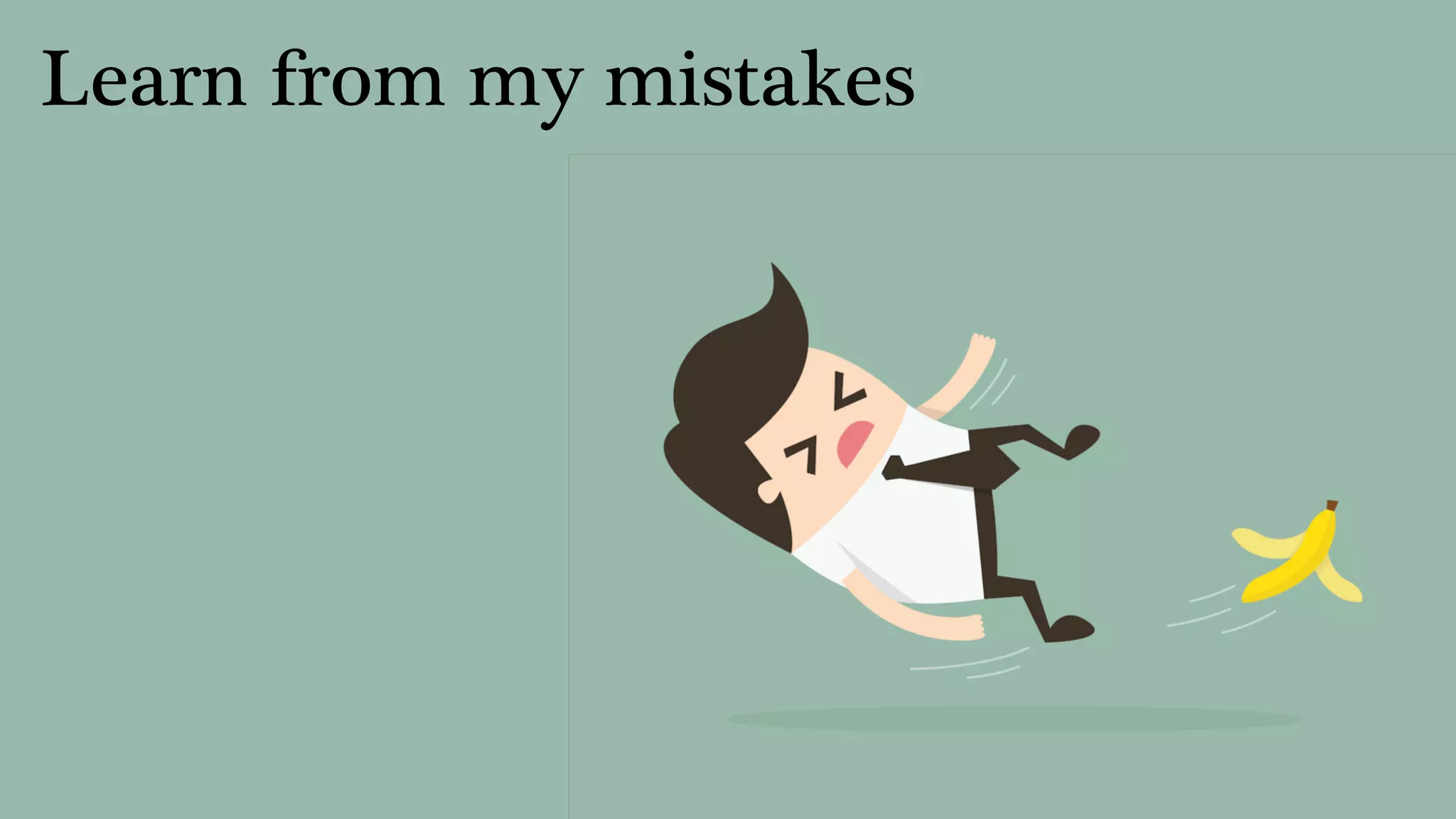 @portentint
Learn from my mistakes
 