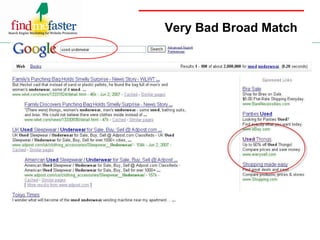 Very Bad Broad Match  