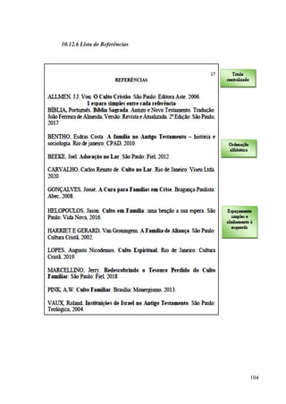 104
10.12.6 Lista de Referências
 