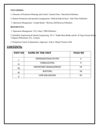Sam Eilon Apparel industries Production process and control | PDF