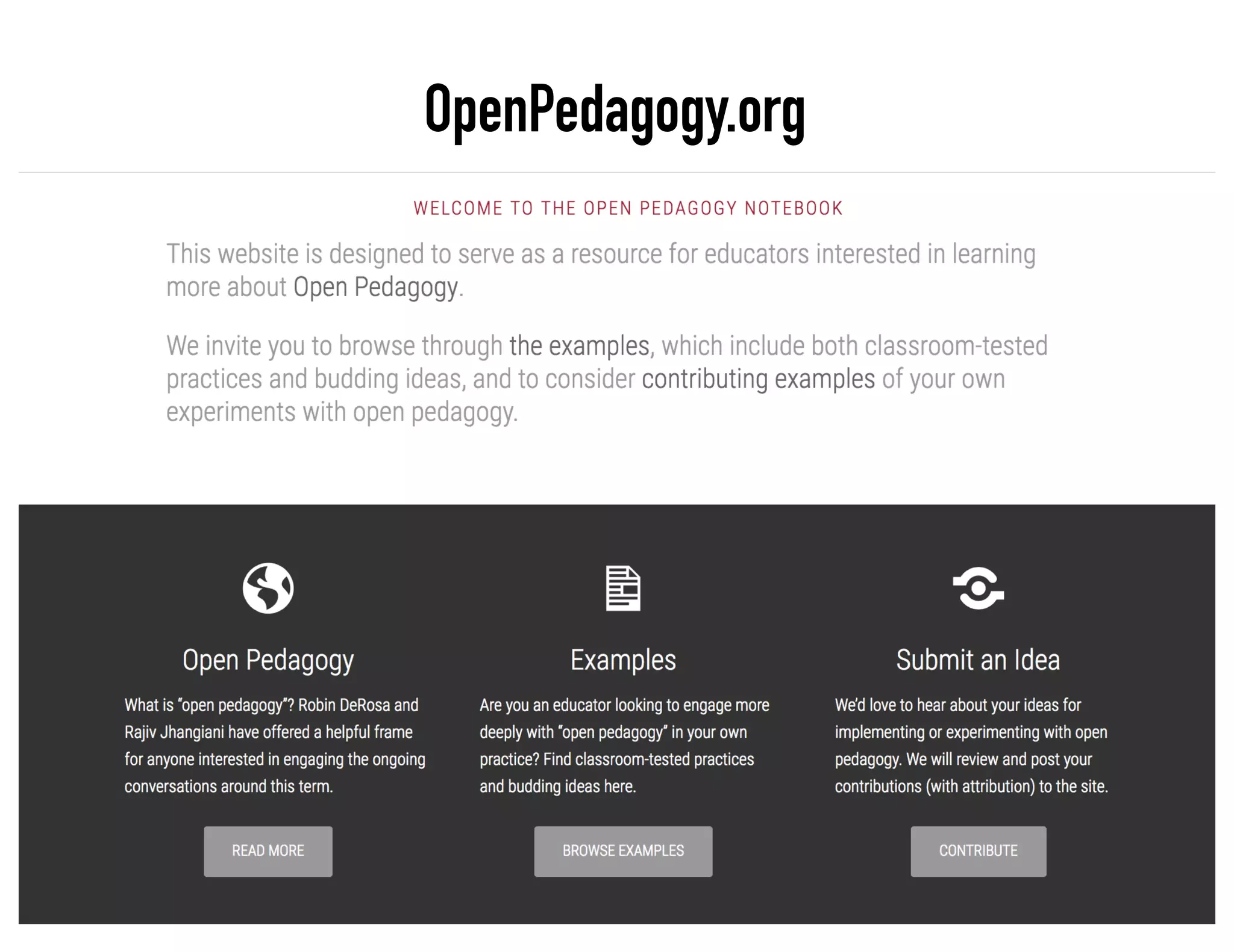 OpenPedagogy.org
 