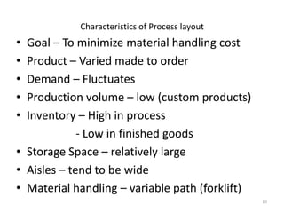 Process Layout Minimizing Handling Cost Problem Example Process Planning & Cost Estimation - Cellular Manufacturing | PPT