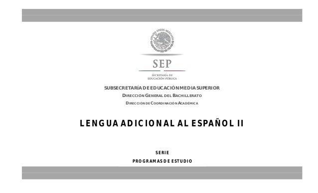 Ppceb 2 8408 lengua adicional al español inglés ii