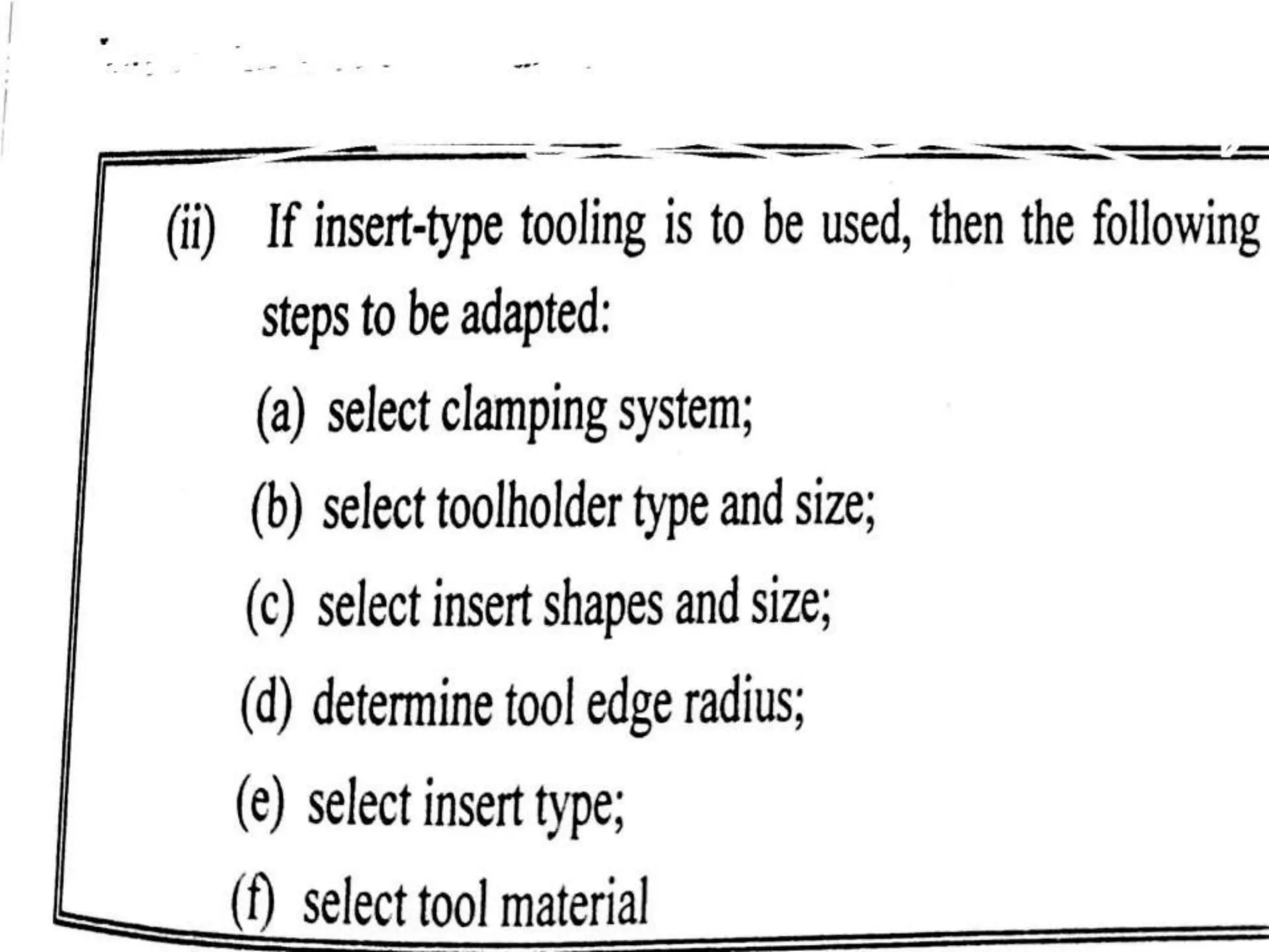 INTRODUCTION TO PROCESS PLANNING