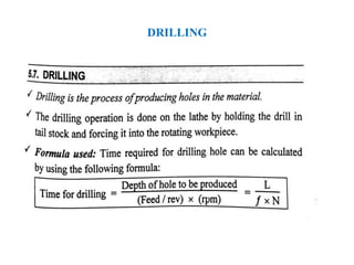 DRILLING
 