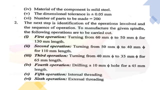 PPCE unit 2 (ME8793 – PROCESS PLANNING AND COST ESTIMATION )