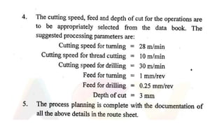 PPCE unit 2 (ME8793 – PROCESS PLANNING AND COST ESTIMATION )