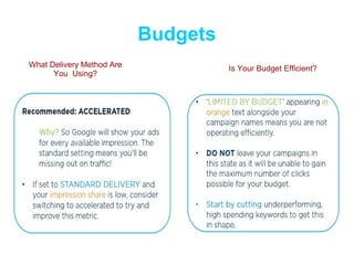 Budgets
What Delivery Method Are
You Using?

Is Your Budget Efficient?

 