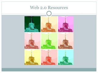Web 2.0 Resources 
