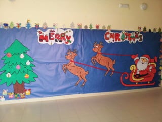 

Y ASI QUEDO NUESTRO MURAL DE
CHRISTMAS

 