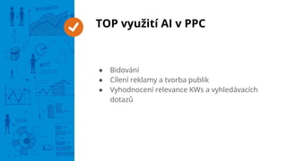 PPC Restart 2023: Ladislav Vitouš - AI pro PPC: Mezi hypem a realitou