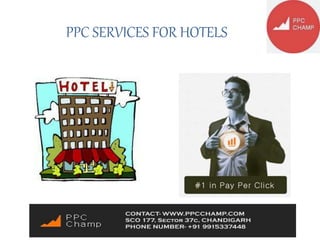 PPC SERVICES FOR HOTELS
 