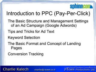 Introduction to PPC (Pay-Per-Click) ,[object Object]