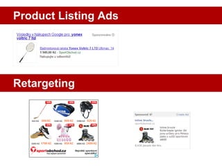 Product Listing Ads

Retargeting

 