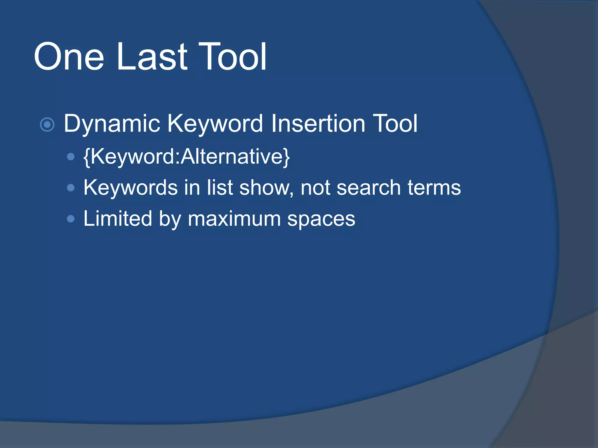 Match the Customer’s Conversation in Their HeadSearch for “Learn Chinese” vs. “Learn Mandarin”Which ad is better suited for which conversation:Want to Learn Mandarin?5 Secrets You Must KnowTo Master Chinese, and FastMasterChineseFaster.comEager to Learn Chinese?5 Unique Steps in 5 DaysA Strategy Like You’ve Never SeenMasterChineseFaster.com