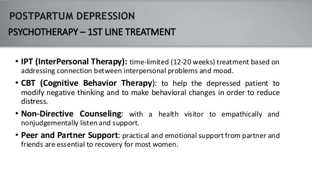 Pospartum depression
