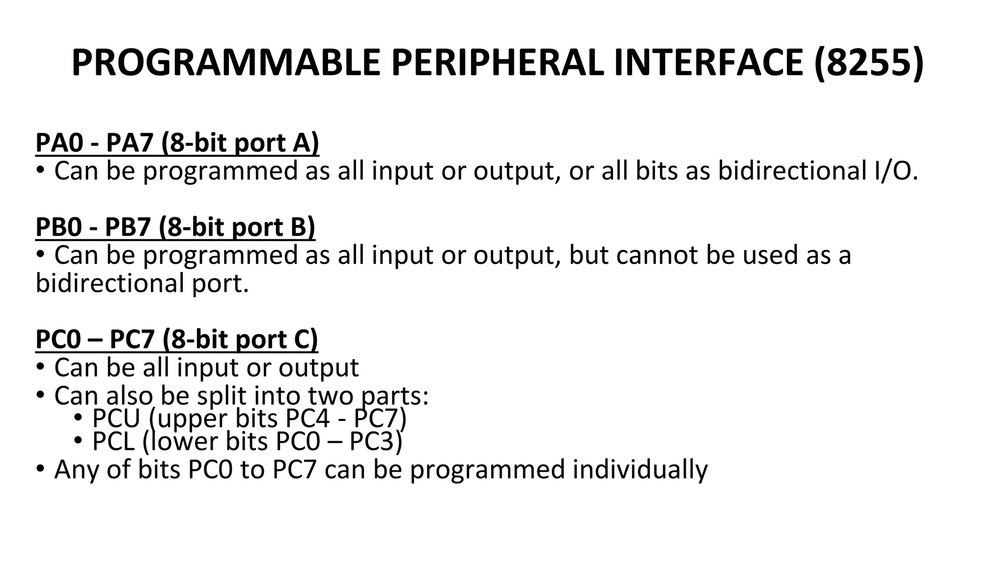 Programmable Peripheral Devices | PPT