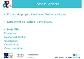 Prix Prévention Délinquance 2009