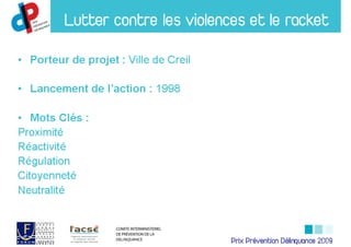 Prix Prévention Délinquance 2009