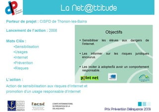 Prix Prévention Délinquance 2009