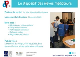 Prix Prévention Délinquance 2009
