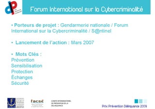 Prix Prévention Délinquance 2009