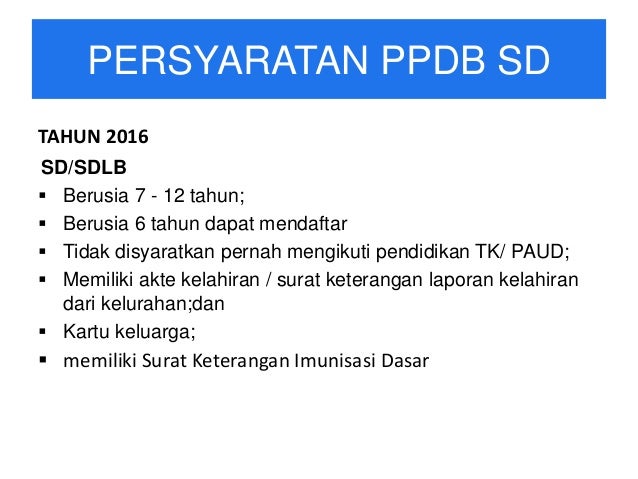 Ppdb Dki 2016 Panduan Penerimaan Peserta Didik Baru