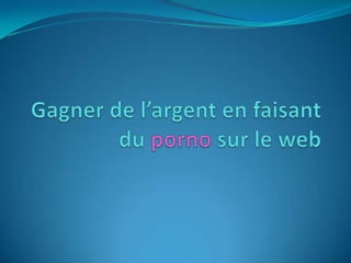 PPDM - Gagnez de l'argent sur Internet n°4 | PPT