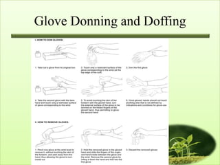 Glove Donning and Doffing
 