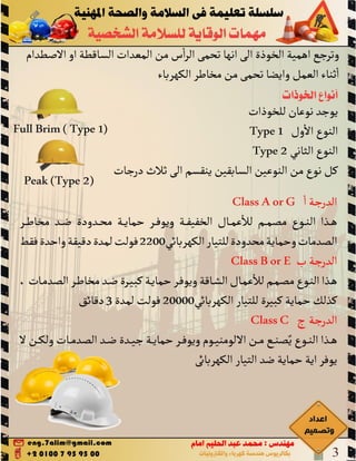 PPE مهمات الوقاية الشخصية 