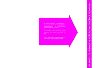 Na página seguinte, é apresentado o
Modelo da FICHA DE AVALIAÇÃO E
CONCEITUAÇÃO DE ESTAGIÁRIO
como prescrita nas IG 10-68.
Os resultados, nela registrados, serão
publicados em Boletim Reservado da
OM.
ESTE REGISTRO CORRESPONDE À
AVALIAÇÃO FINAL DO ESTAGIÁRIO.
III.MODELODEFICHADEAVALIAÇÃOECONCEITUAÇÃODEESTAGIÁRIO
 