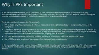 PPE Awareness training | PPTX