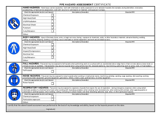 ppe hazard assessment form 4 638 jpg cb 1464353055 osha hazard assessment form