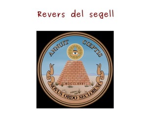 Revers del segell  