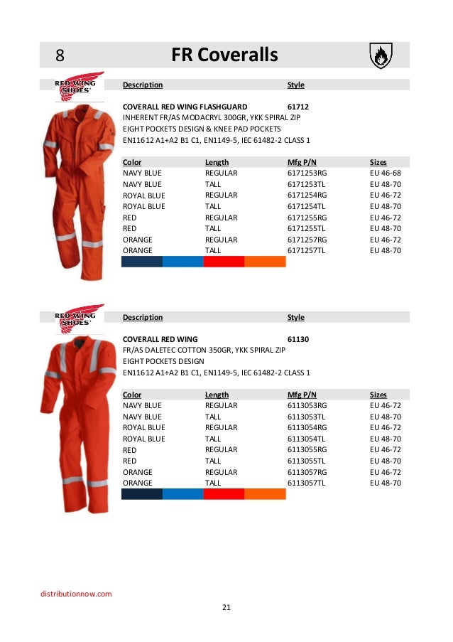ppe stock catalog dnow nl 2015 coverall size chart