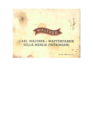 瓦尔特Ppetppk说明