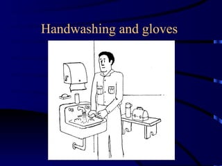 Handwashing and gloves  