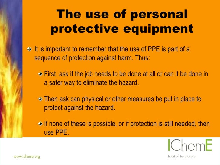 PPE use