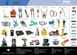PPE with brands